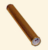 Cigar Tube Humidor-Gold Finish